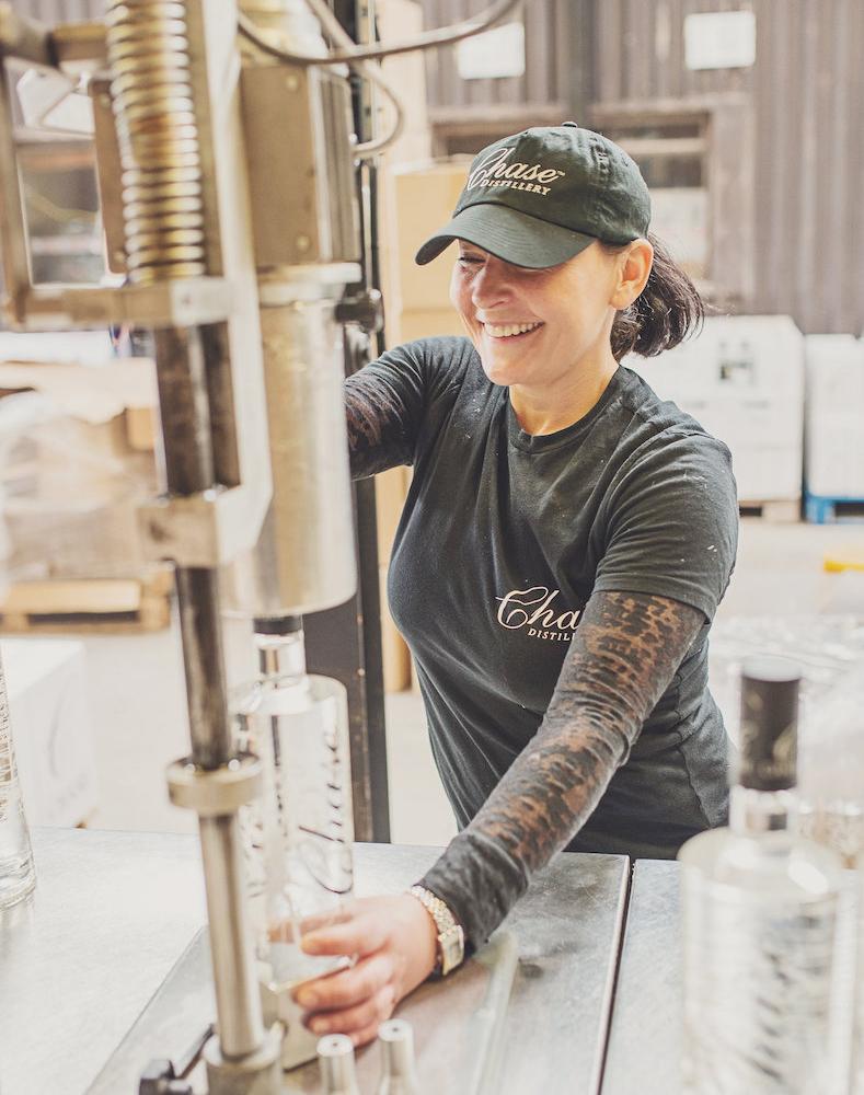 Chase Vodka Bottling - Photo: Chase Distillery Chase Vodka Bottling - Photo: Chase Distillery