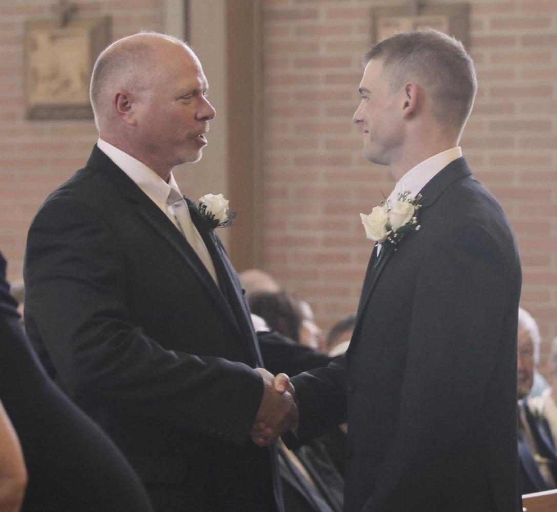Dad and I on my wedding day (Photo Credit: Blue Skies Photography)