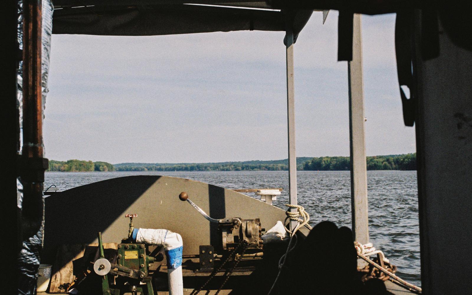 The heart of the boat. The heart of the boat.