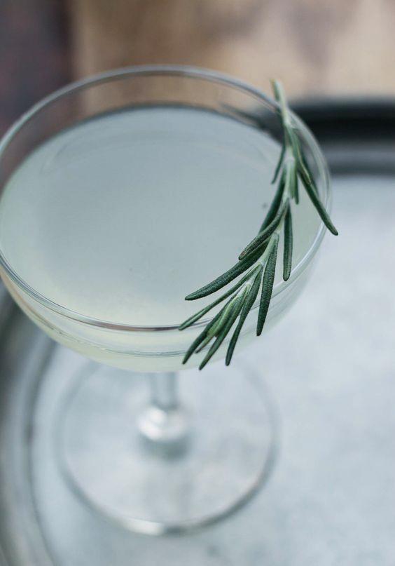 Cucumber and rosemary gimlet Cucumber and rosemary gimlet