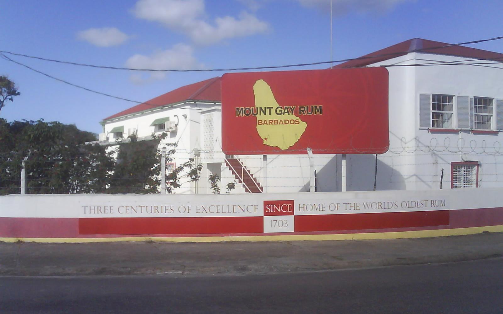 The Mount Gay Rum visitors centre claims to be the world's oldest remaining Rum company, with earliest confirmed deed from 1703. The Mount Gay Rum visitors centre claims to be the world's oldest remaining Rum company, with earliest confirmed deed from 1703.