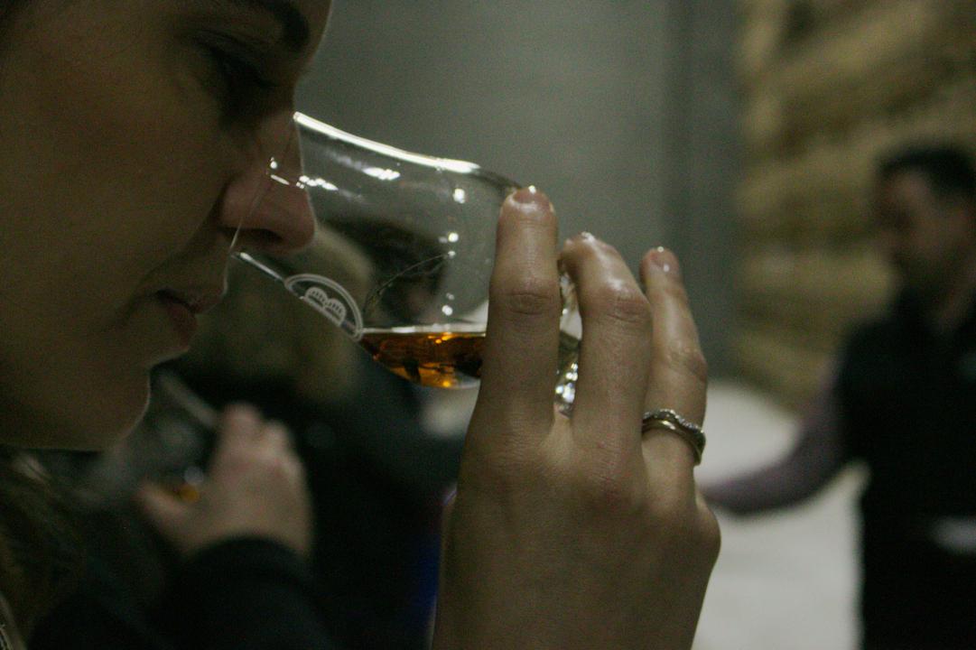 Whiskey drinkers always pass the smell test. Whiskey drinkers always pass the smell test.