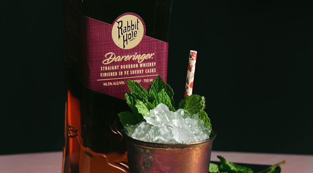 Mint Julep with Rabbit Hole Dareringer Mint Julep with Rabbit Hole Dareringer