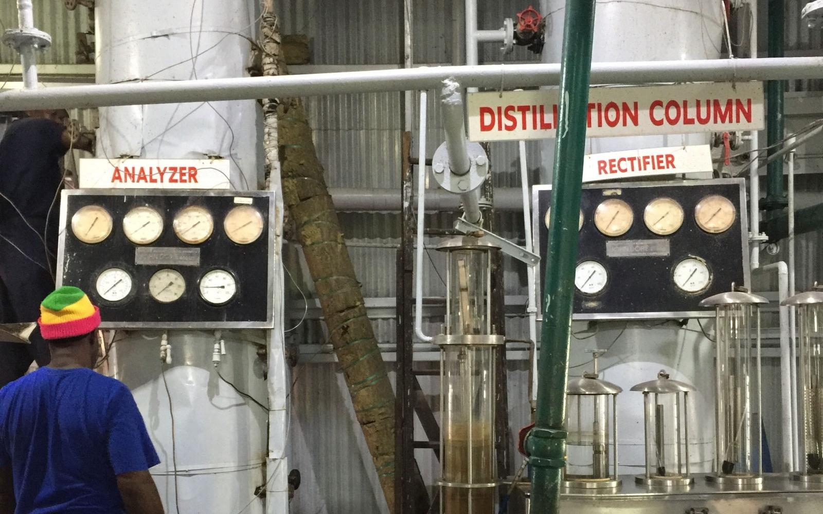 John Dore Still at Grenada Distillers John Dore Still at Grenada Distillers