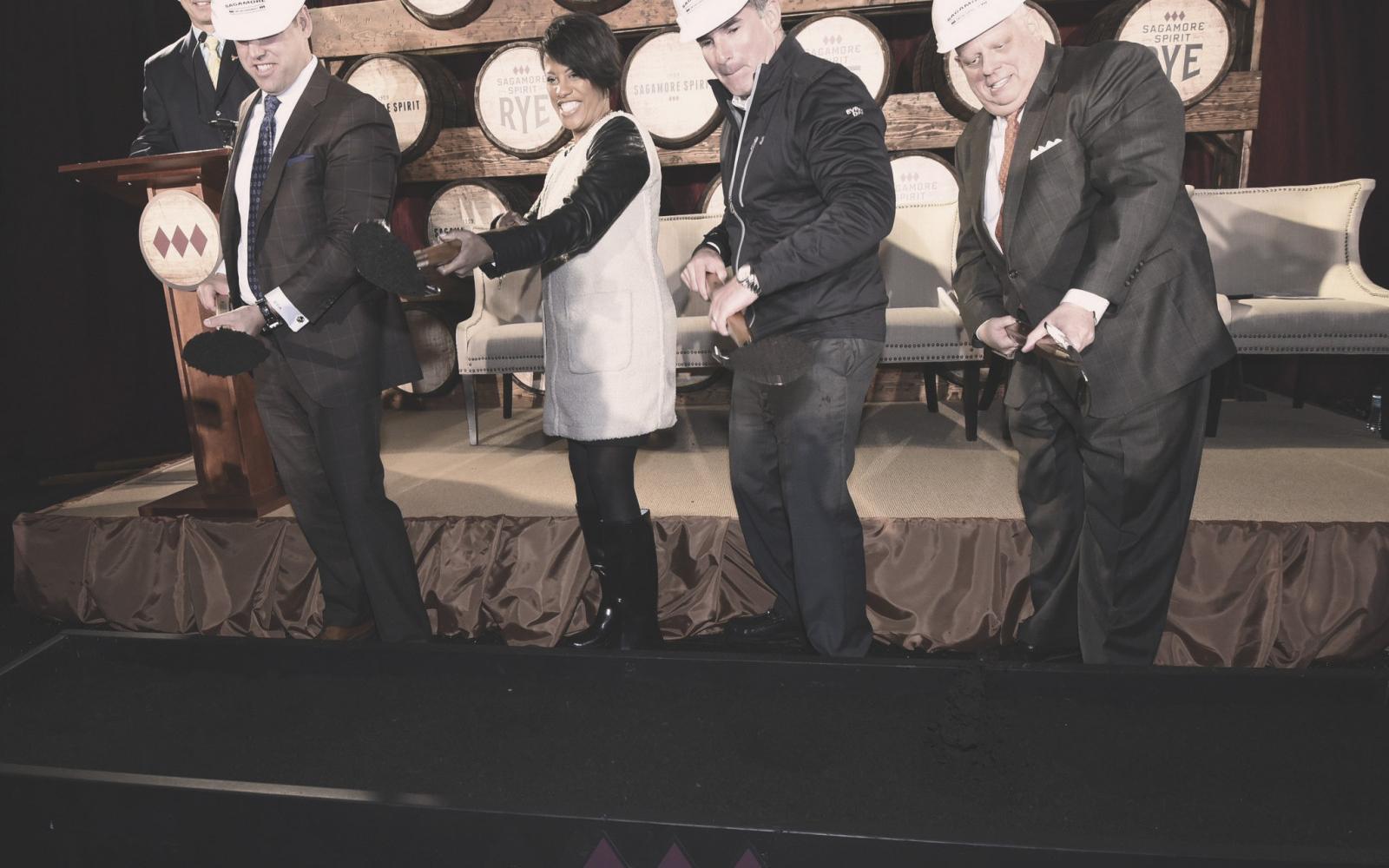 Governor Hogan Attends the Sagamore Spirits Ground Breaking - Photo: Sagamore Spirit