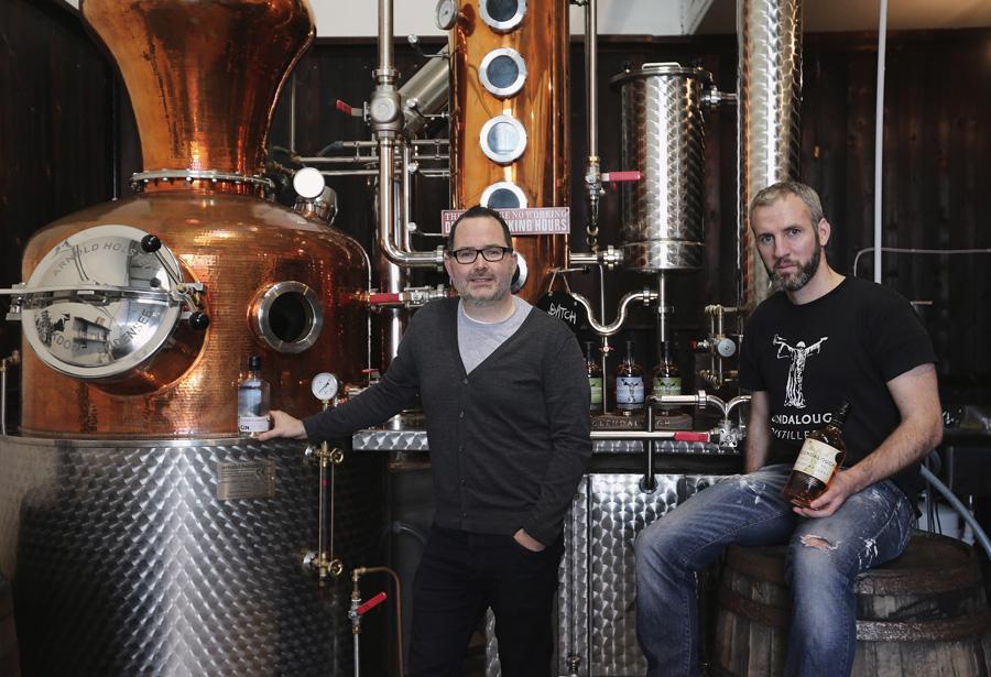 Gary and Barry, two of five Glendalough founders - Photo: Glendalough Distillery Gary and Barry, two of five Glendalough founders - Photo: Glendalough Distillery