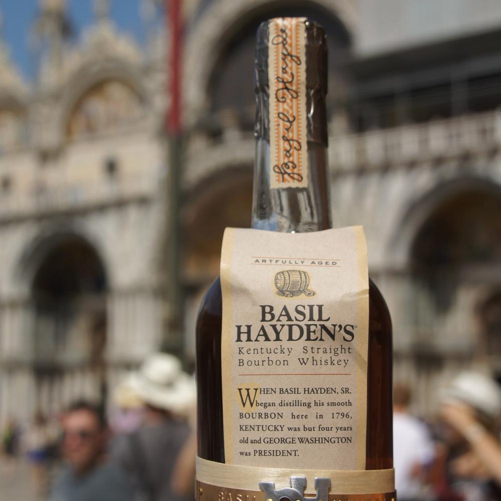 Basil Hayden's Bourbon taking Selfies at Piazza San Marco Basil Hayden's Bourbon taking Selfies at Piazza San Marco
