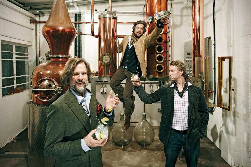 The Sipsmiths: Jared, Sam, Fairfax, and Prudence / Photo: Sipsmith The Sipsmiths: Jared, Sam, Fairfax, and Prudence / Photo: Sipsmith