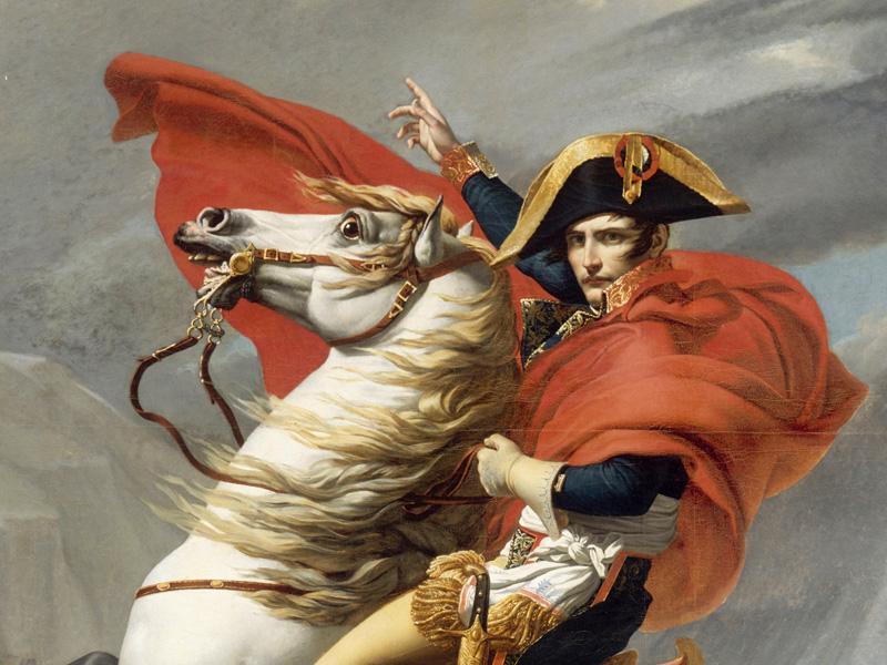 Napoleon / painting by Jacques Louis David Napoleon / painting by Jacques Louis David