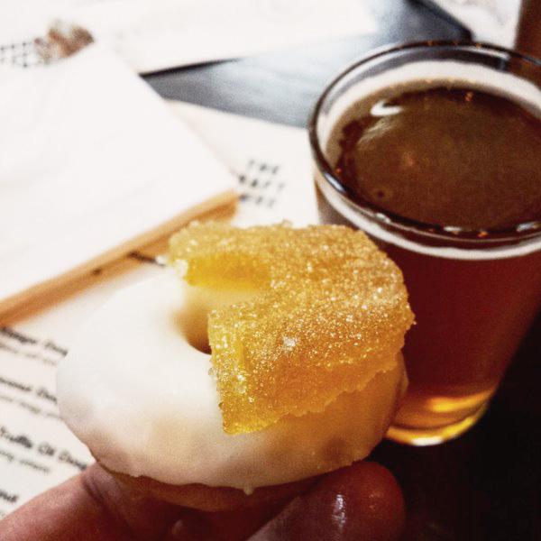 Doughnut and Beer Pairing - Photo: @Londonpopups Doughnut and Beer Pairing - Photo: @Londonpopups