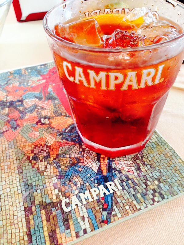 Campari at a bar in Milan / Photo: We are distilled Campari at a bar in Milan / Photo: We are distilled