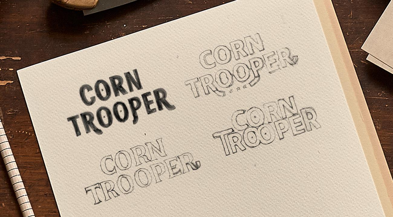 Corn Trooper Font Corn Trooper Font