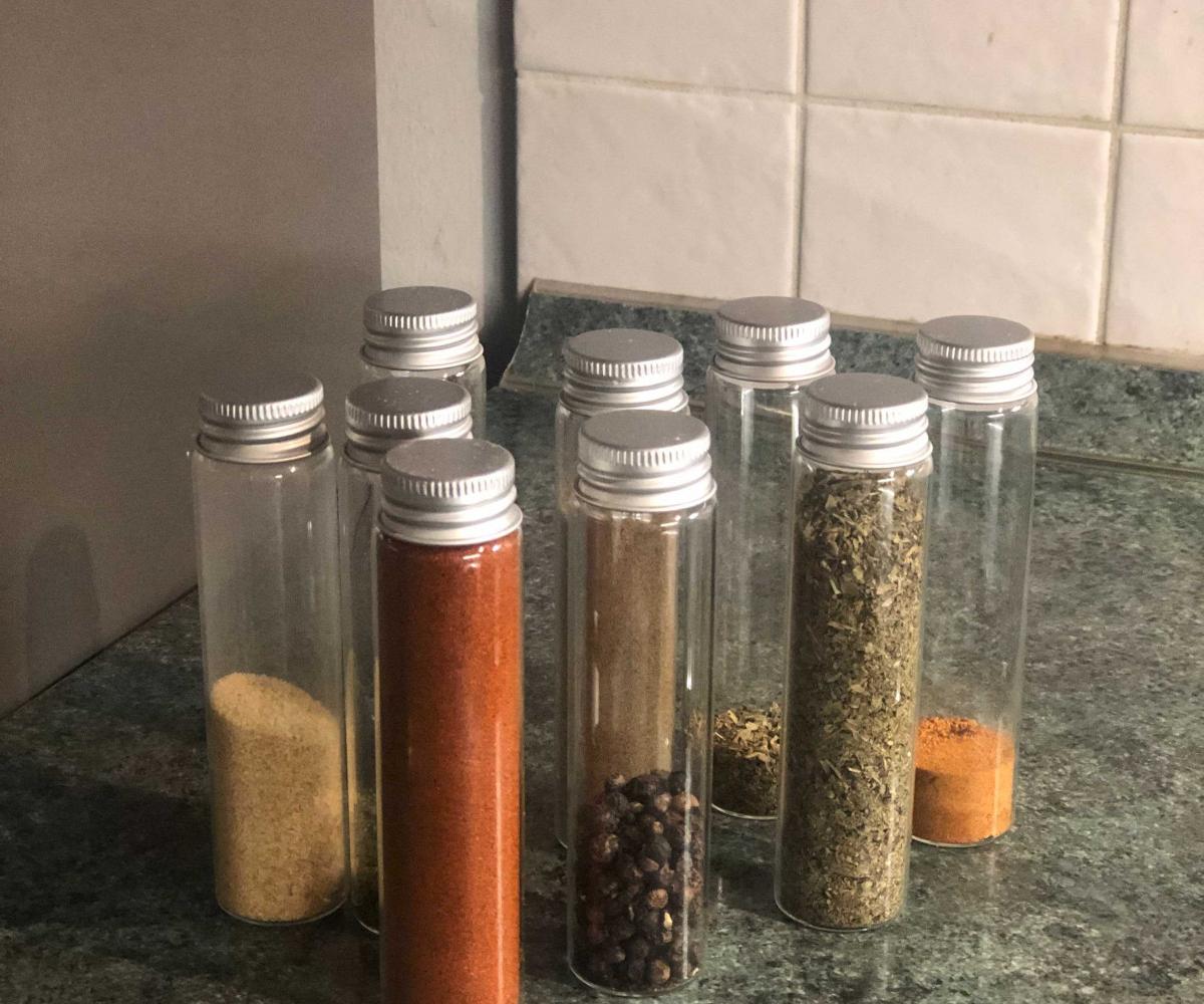 Spice up your life. - Photo by Sarah F. Flaviar tasting samples