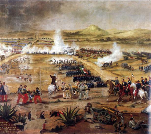 Cinco de Mayo Battle / Photo source: Wikimedia Cinco de Mayo Battle / Photo source: Wikimedia