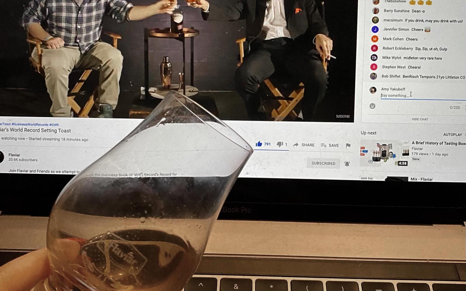 Toasting with the spirit of Dean Martin