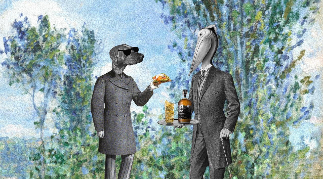 Son of a Peat + Poached eggs w/ Smoked Salmon + Peat Highball Son of a Peat + Poached eggs w/ Smoked Salmon
