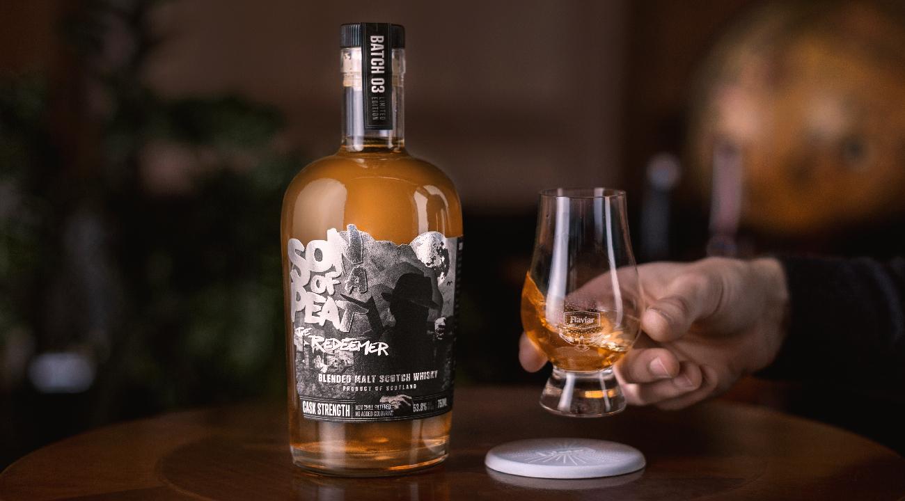 Son of a Peat III bottled at the peak of its power - at cask strength, clocking at a vigorous 53.8% ABV.