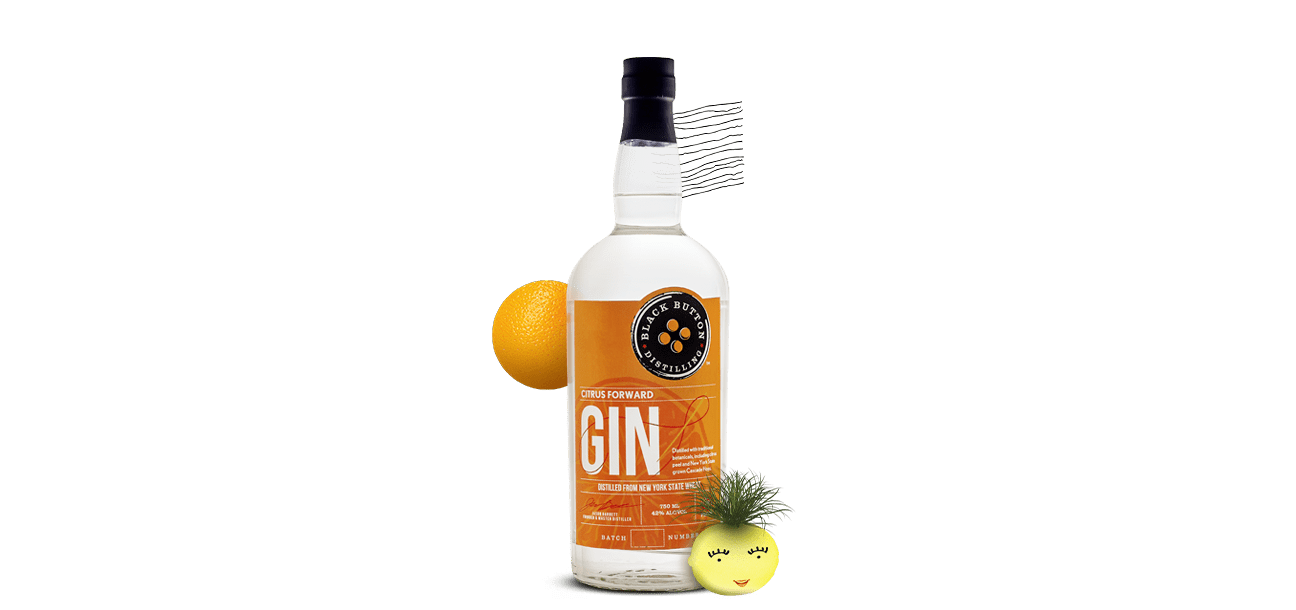 Black Button Citrus Forward Gin