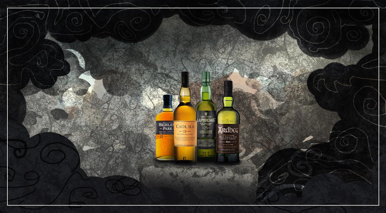 The smokiest Scotches